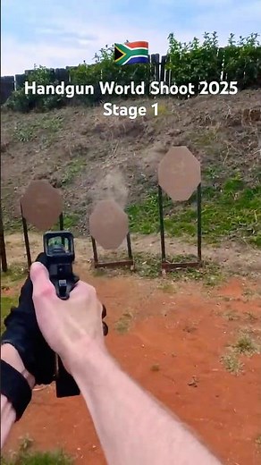 IPSC World Shoot Handgun 2025 Stage 1