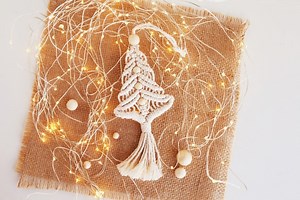23 Beautiful DIY Macrame Christmas Tree Patterns for Beginners | Macrame for Beginners