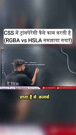 How Transparency Works in CSS (RGBA vs HSLA Explained!) #css #csstutorial #webdevelopment