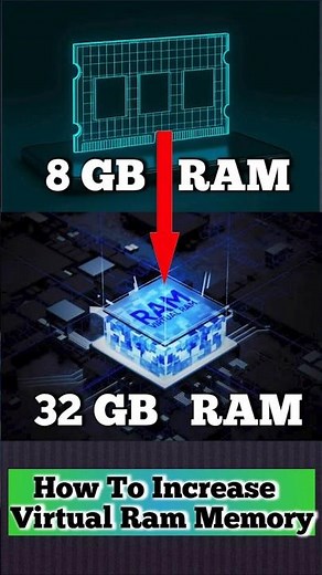 how to increase virtual ram memory on windows 11 #shorts #ram #virtual #windows ‪@PCMobileOfficial‬