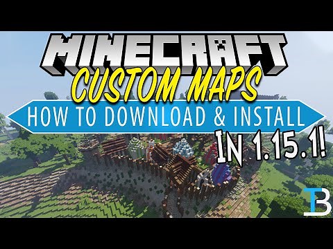 How To Download & Install Minecraft Maps on PC for Minecraft 1.15.1