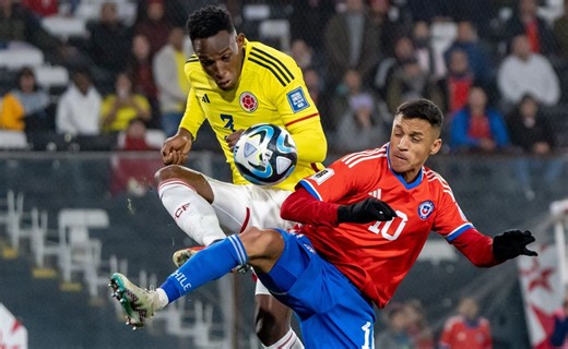 Chile se desploma en el Ranking FIFA tras las Eliminatorias