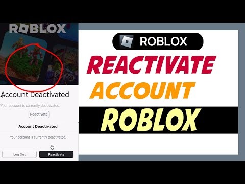 How To Reactivate Roblox Account | Roblox Reactivate Account