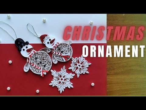 Quilling Christmas Ornament