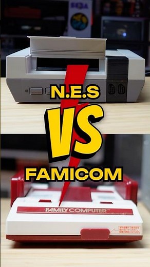 NES or Famicom? Which one is your first love? #retro #famicom #nes #nintendo #nintendohistory