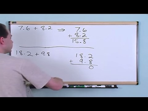 Lesson 17 - Adding, Subtracting, And Multiplying Decimals (Basic Math Tutor)