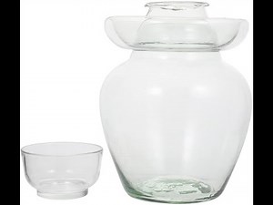 Glass Carboy | Fermentation CROCK 5.2L and 2.6L | Cost Effective | KIMCHI JAR