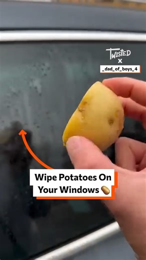 155K views · 152 reactions | Did you know you can use potatoes to clean your windows?! 犯凜 | Twisted | Facebook