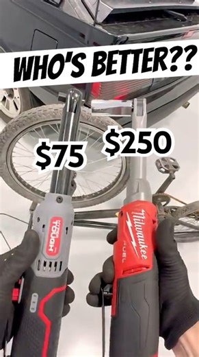 Walmart $75 Hyper Tough Ratchet vs $250 Milwaukee M12 - Who Wins? #tools #toolreview