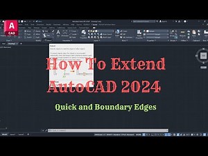 How to Extend In AutoCAD
