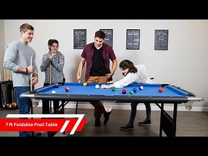 Compact and Convenient: A Review of the 7ft Foldable Pool Table