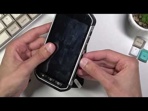 How to Insert SIM & SD Card in CAT S40 – Install SIM and SD Card