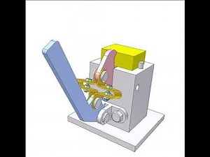 Toggle clamp with spring