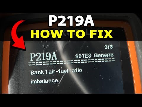 Why Is My Car Showing P219A: Bank 1 Air/Fuel Ratio Imbalance? Find Out Now! Fix You Can Try Today!
