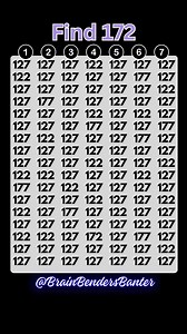 1.7M views · 6K reactions |  Can you spot the hidden number? 樂 Test...