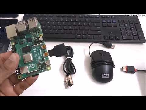 Boot of Raspberry Pi4 with HDMI Screen and Configure WiFi Live