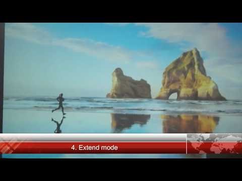 how to use Pc Only, Duplicate, Extend and Second Screen/Projector Only