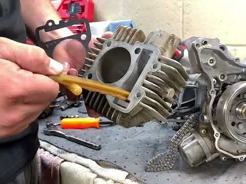 HOW TO: Complete engine dissasembly on kawasaki klx110