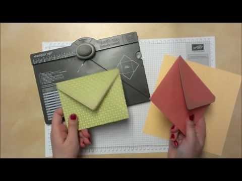 How to make an envelope with the Envelope Punch Board