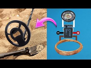 Diy simple metal detector | diy metal detector using LM386