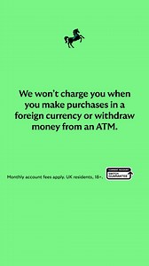 3K views · 37 reactions | With our Silver and Platinum current accounts, there are no debit card fees from us when you pay in foreign currency in over 200 countries worldwide. Your perfect travel companion. | Lloyds Bank | Facebook