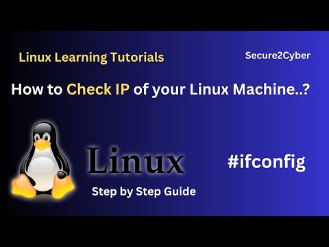 How to Check IP of Your Linux Machine..?