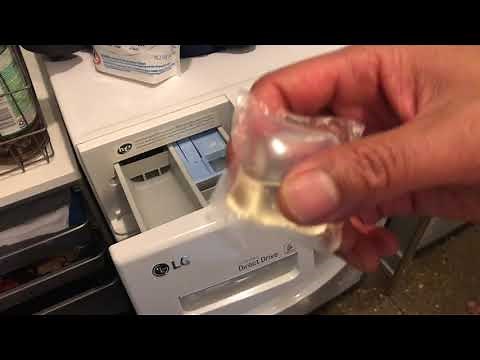 How to Add Laundry Detergent Pods to a Front Loading Washing Machine