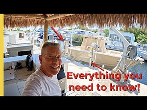 New Boat Lift Installation