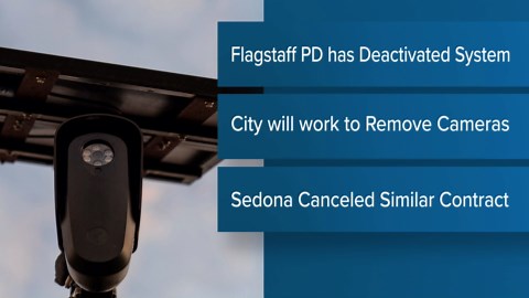 Flagstaff deactivates license plate reader cameras