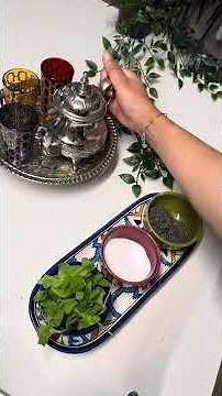 How to make Moroccan tea like a PRO ! 🫖