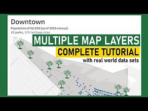 Tableau Multiple Map Layers (new in v2020.4) - Complete Tutorial with real world data set | sqlbelle