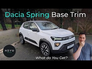 Dacia Spring Base Trim Review - What do you Get and What Don't you Get!