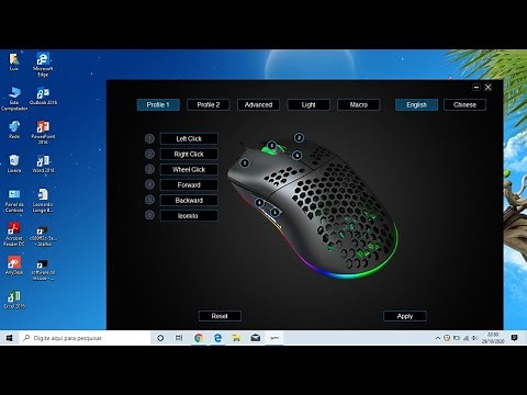Como configurar o mouse hxsj j900