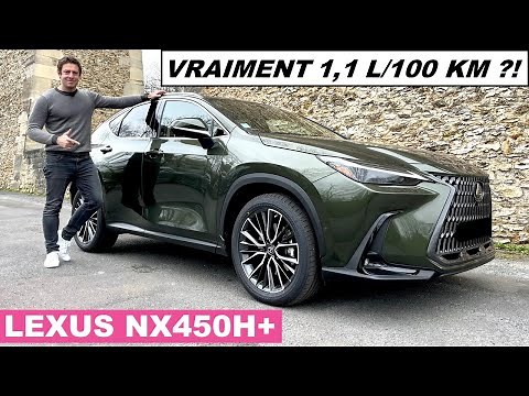 Essai Lexus NX 450h+ 2022 - Peut-il vraiment consommer 1,1 L/100 km ?