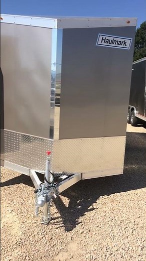 2017 Haulmark Aluminum 7X16 Cargo Trailer