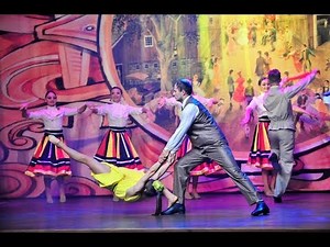 Acrobatics Duo Adagio Circus Act Variety Performance Entertainment Show