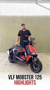 The VLF Mobster is India's latest 125cc scooter. Here's @vedjanve to take you through the highlights. [ VLF Mobster price, 125cc scooter, power, performance] @vlf.india @motohaus.india #VLF #Mobster #VLFMobster #Fyp #foryoupage #autocarindia | Autocar India