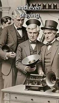 🎙️ Edison's Phonograph: The Invention that Revolutionized Sound Recording #history