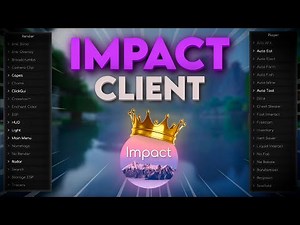 Cómo instalar IMPACT CLIENT en Minecraft🚀 🚀1.12.2+ | Review Completa 🌄