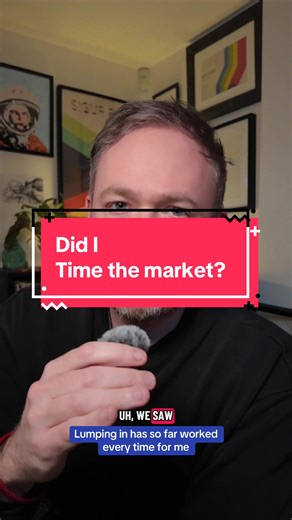 No one can consistently time the market and get it right. Sometimes things fall into place and this year the market dropped 20% just as the new financial year started and I had some money to invest. At this time though my comments were full of people selling, I did the opposite. This is not investment advice. When investing, your capital is at risk. Forecasts are not indicative of future performance. Terms and fees may apply.