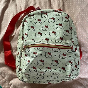 Hello Kitty mini Backpack - Red and Cream