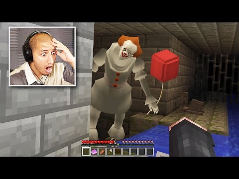 DO NOT ENTER PENNYWISE SEWER IN MINECRAFT... (Scary)