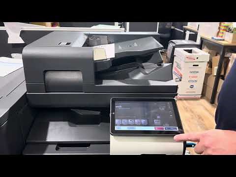 Konica Minolta - Scan to USB