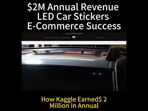 How a $2M LED Sticker E-Commerce Site Conquered the U.S. Market
