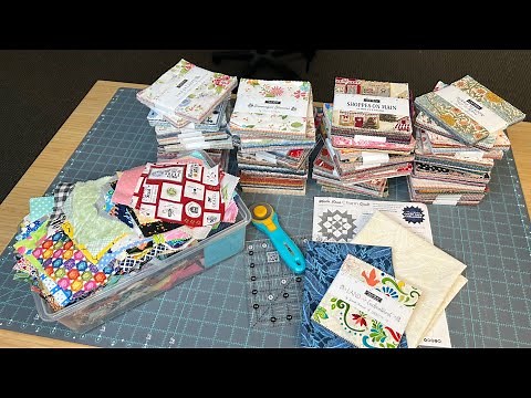 Simple Moda Love Charm Quilt using 5" CHARM SQUARES! 1st in our series to use 5" squares or charms!