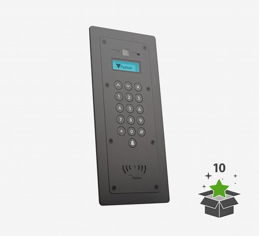 Entry - Standard panel, flush mount | Paxton