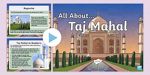 KS2 All About the Taj Mahal PowerPoint