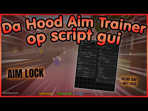 *BEST* Da Hood Aim Trainer Script GUI Roblox [Aim Lock + Anti Lock] (No Linkvertise 2023)