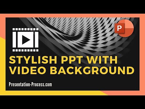 Add Video Background to All Slides in PowerPoint