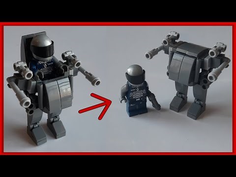 How to make a Lego Mech Suit